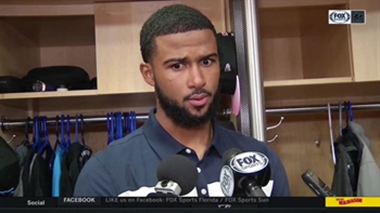 Sandy Alcantara recaps his start against Mets