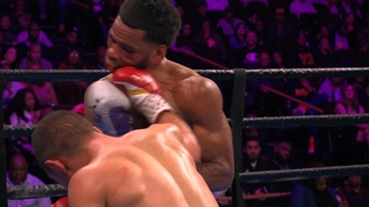 Lamont Peterson retires in the ring after loss to Sergey Lipinets