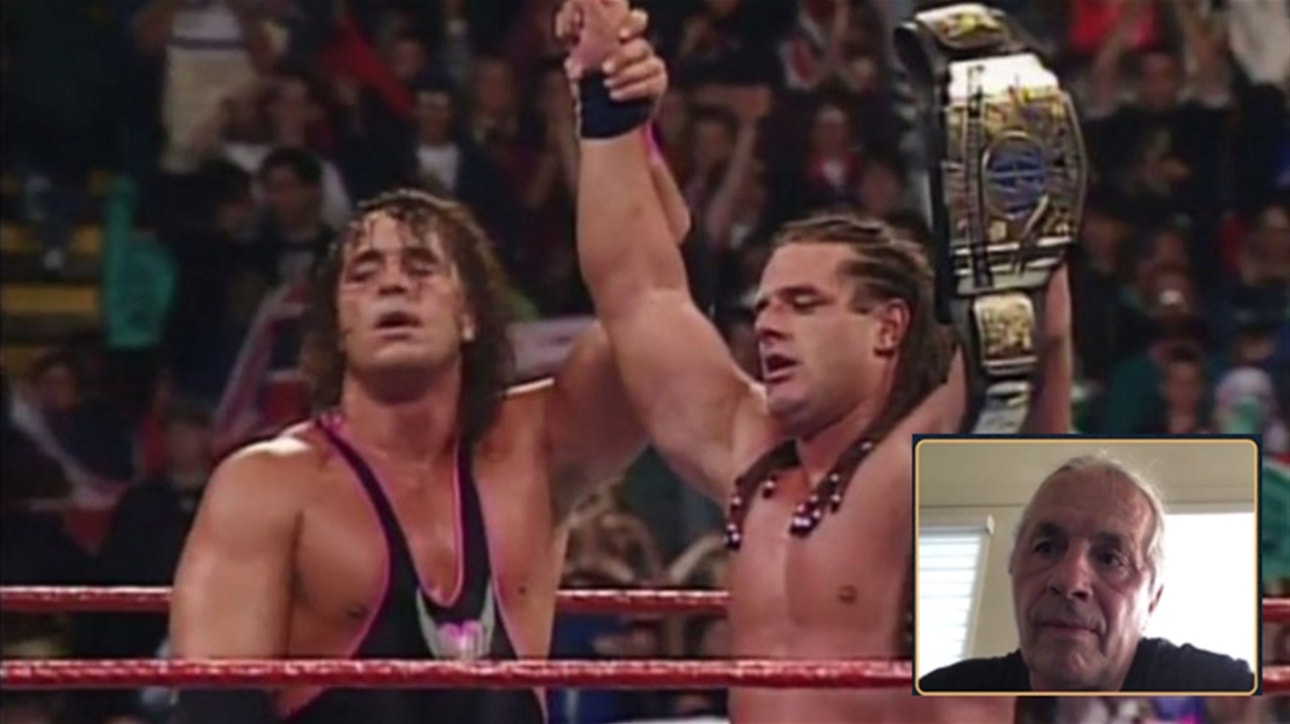 Bret Hart on Shawn Michaels' and Ric Flair's reaction to his SummerSlam '92 match vs. Bulldog ' WWE on FOX