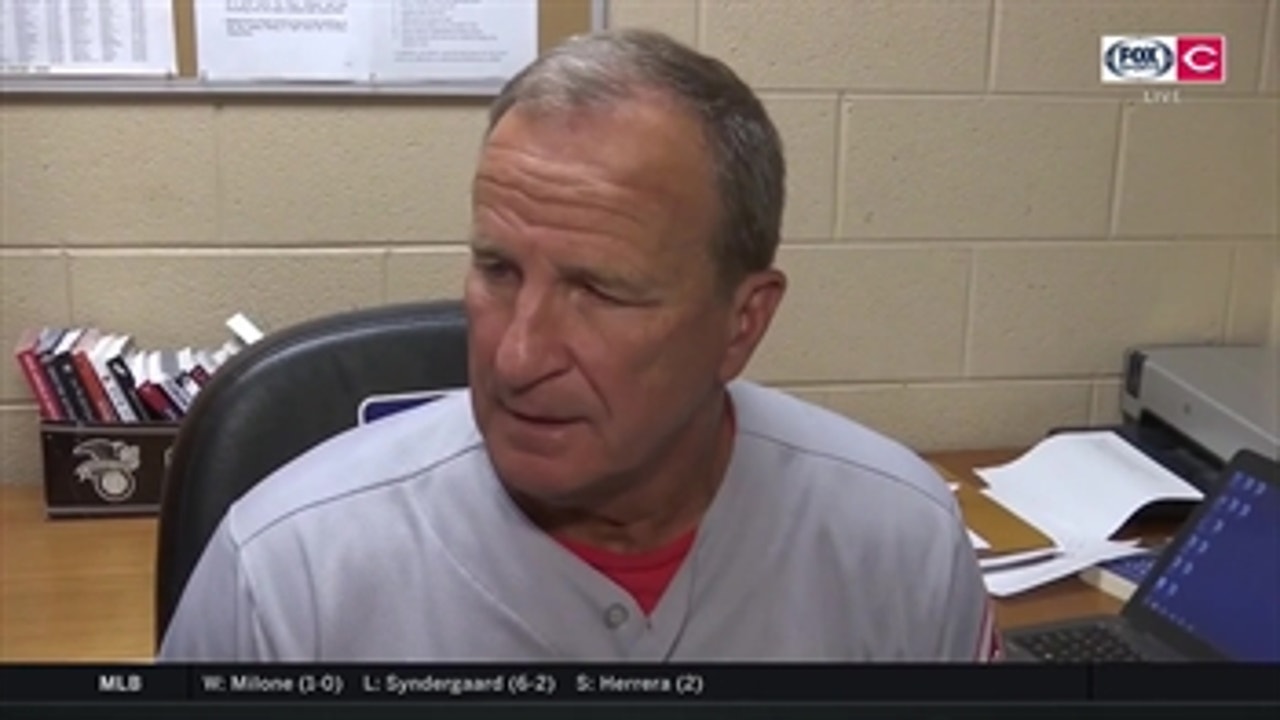 Jim Riggleman: Reds' losses to Tigers were result of bad performance, not bad effort