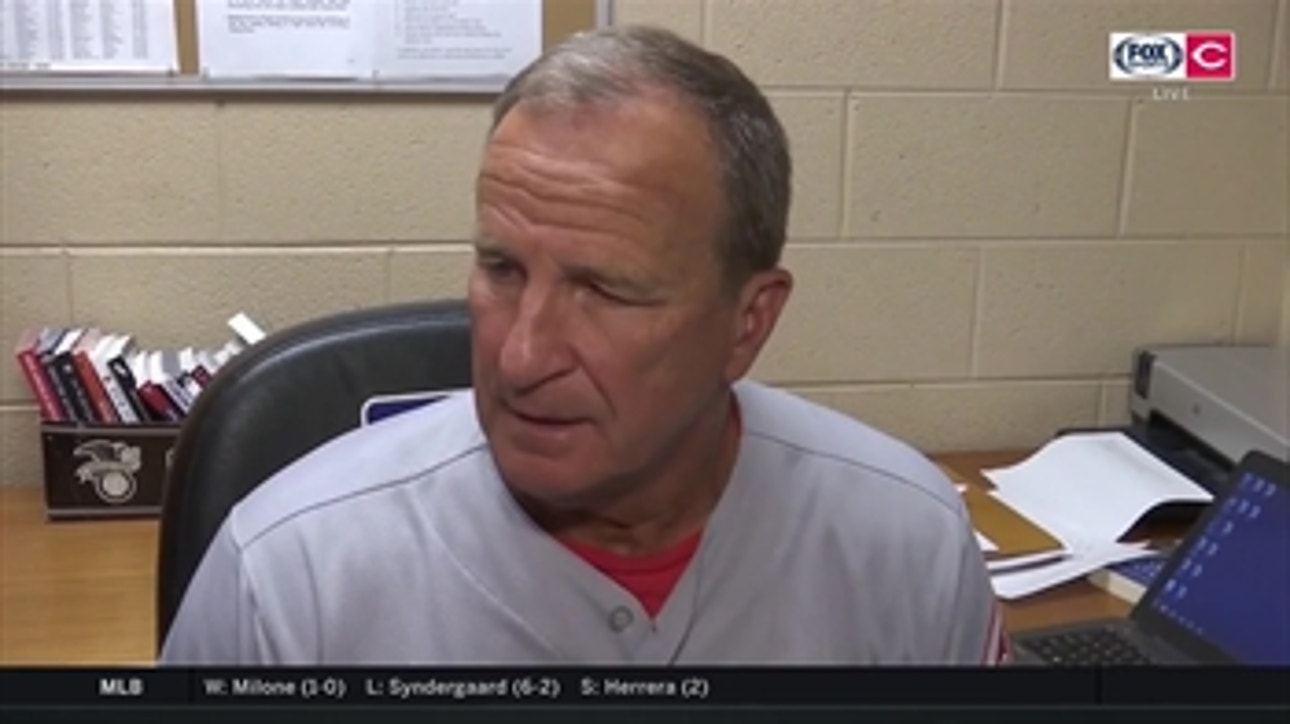 Jim Riggleman: Reds' losses to Tigers were result of bad performance, not bad effort