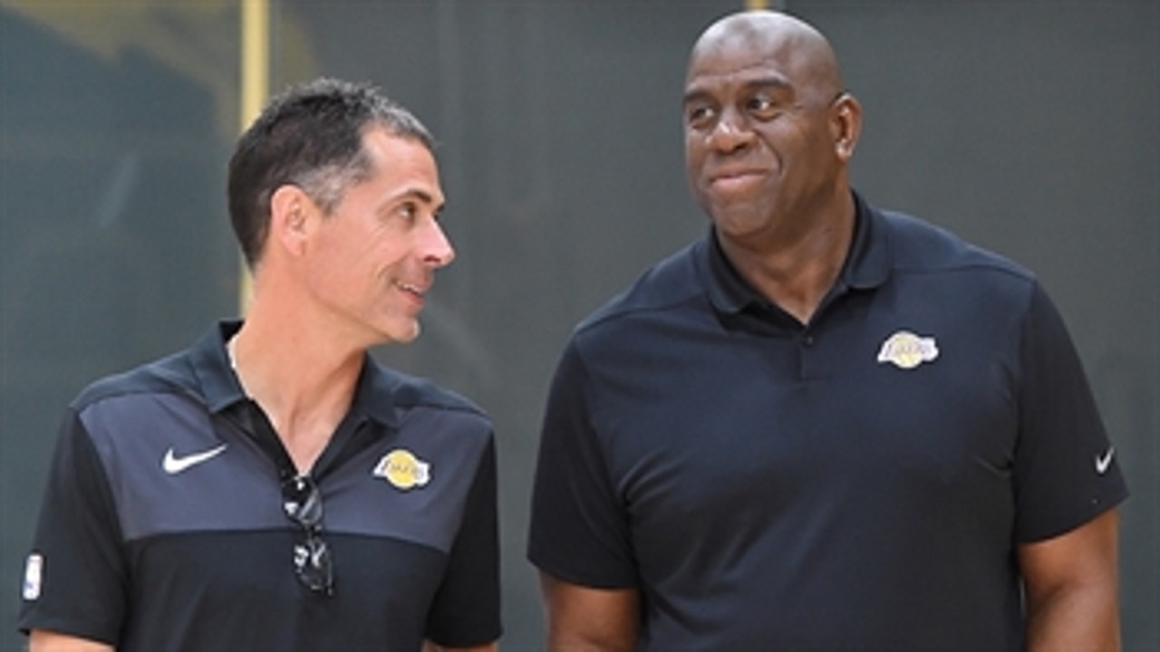 Shannon Sharpe gives 80% of the blame to Magic Johnson and Rob Pelinka for the Lakers' season