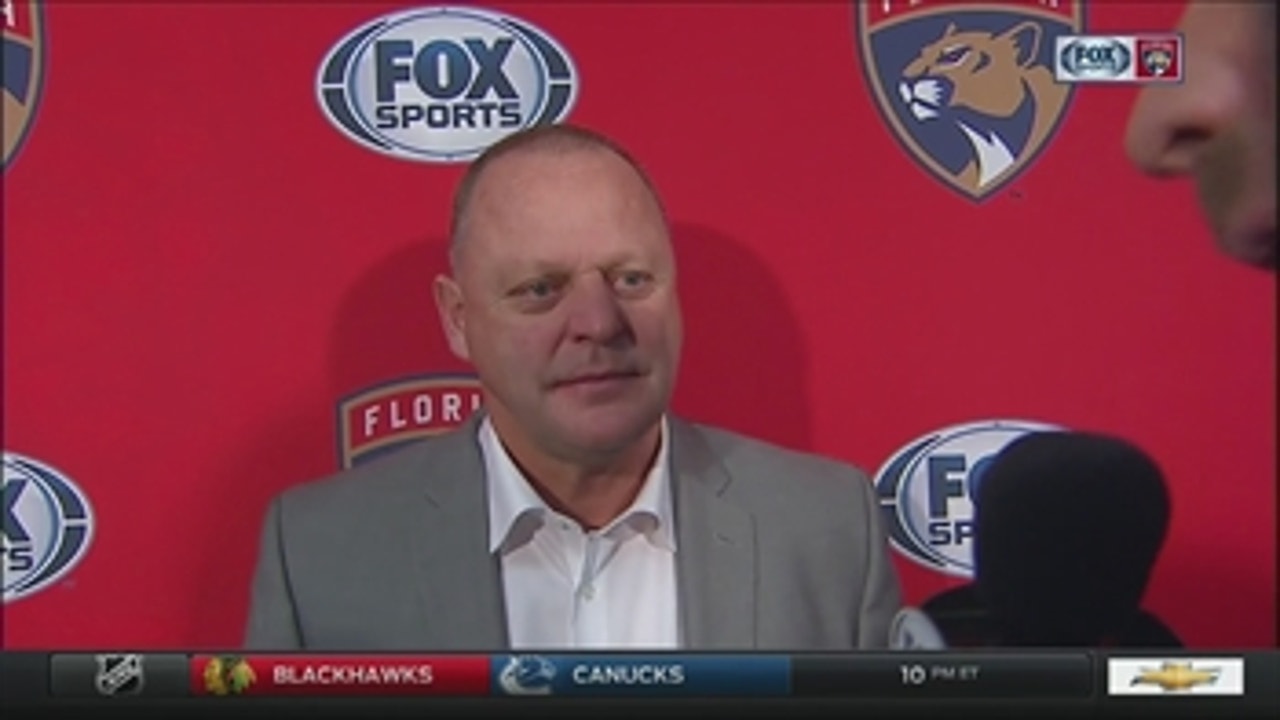 Gerard Gallant - Panthers postgame press conference