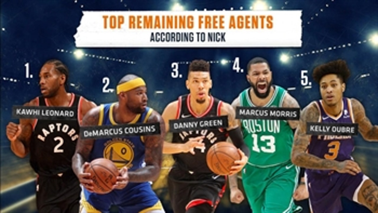 Nick Wright breaks down the best available free agents for the Lakers if Kawhi goes elsewhere