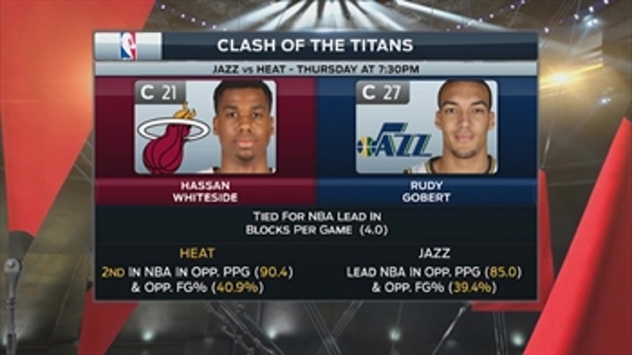 Heat vs. Jazz  features two of NBA's best defenses
