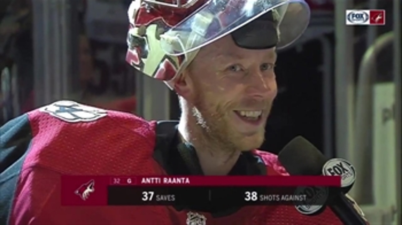 Antti Raanta: 'Winning is the best part of hockey'