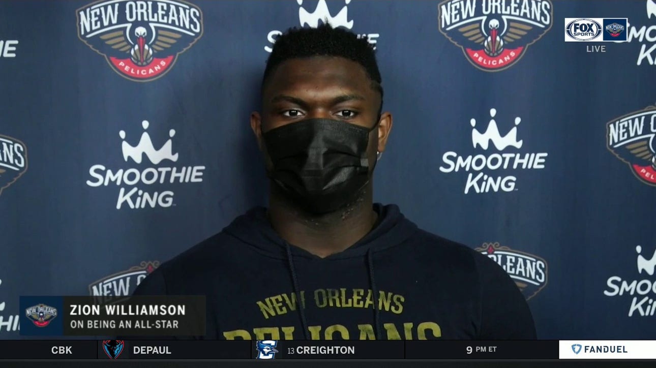 Zion Williamson on being named a reserve to the NBA All-Star Game ' Pelicans Live