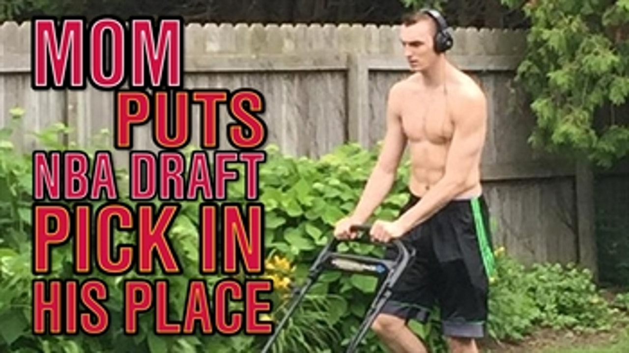 Mom puts NBA Draft pick in his place