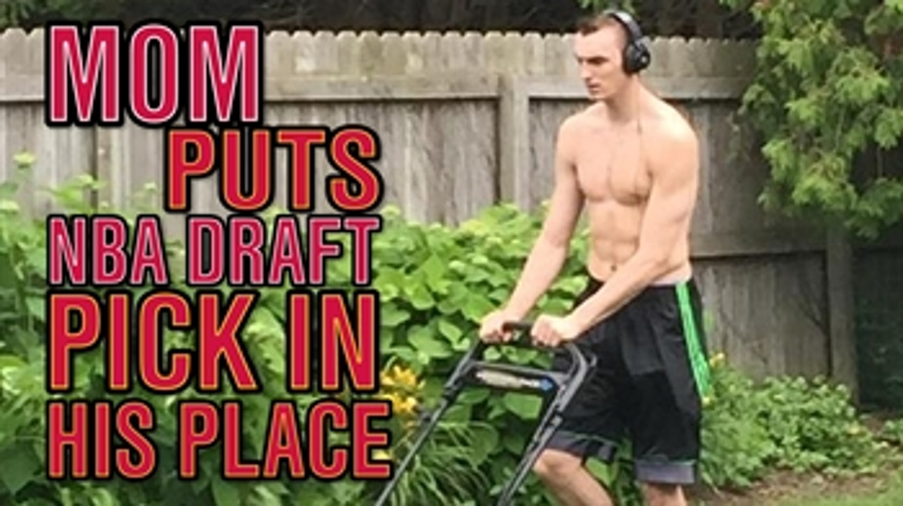 Mom puts NBA Draft pick in his place