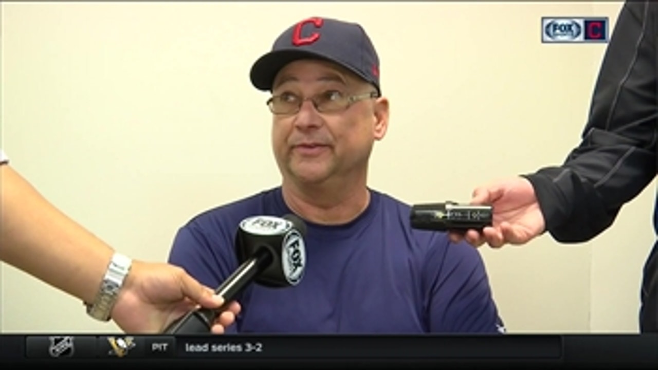 Terry Francona is glad he didn't give Edwin the day off