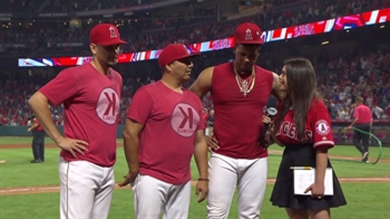 Pena on the loss of Tyler Skaggs: "Now we have an angel watching over us in heaven."