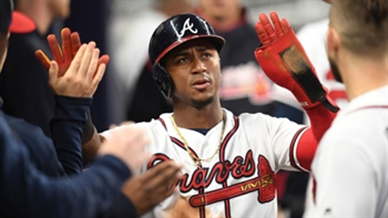 Rookie Ozzie Albies is having a major impact on the Atlanta Braves