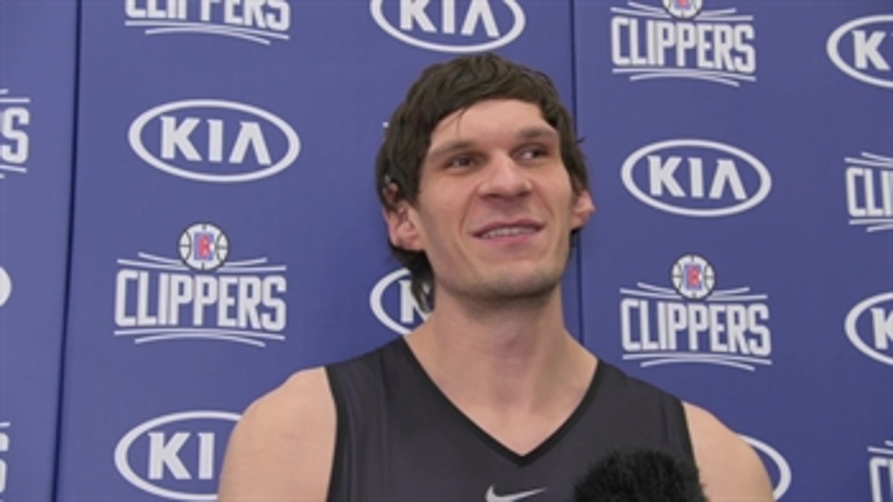 LA Clippers: Boban Marjanovic on 'new experience' in Los Angeles