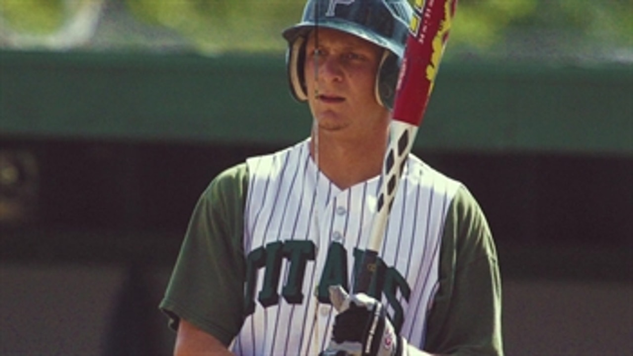 Padres OF Alex Dickerson checks out his old stomping grounds at Poway High School ' Padres POV