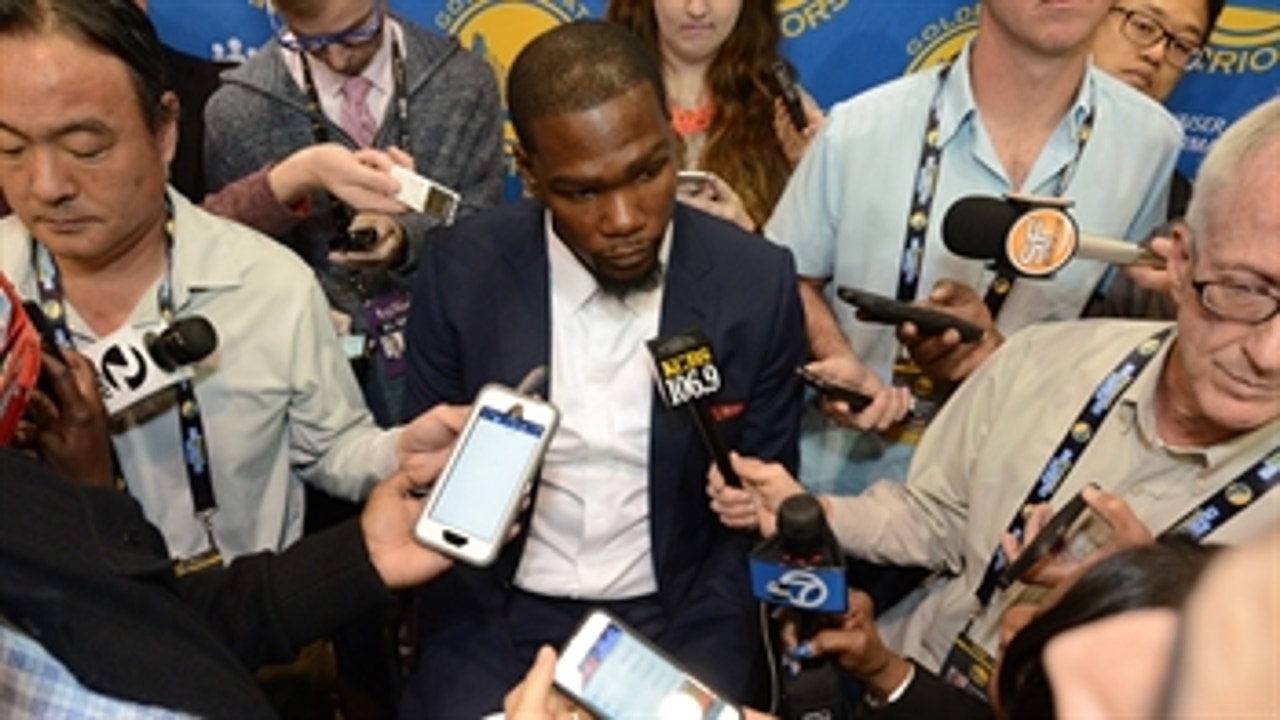Nick Wright believes Kevin Durant's claims of media bullying are 'embarrassing'