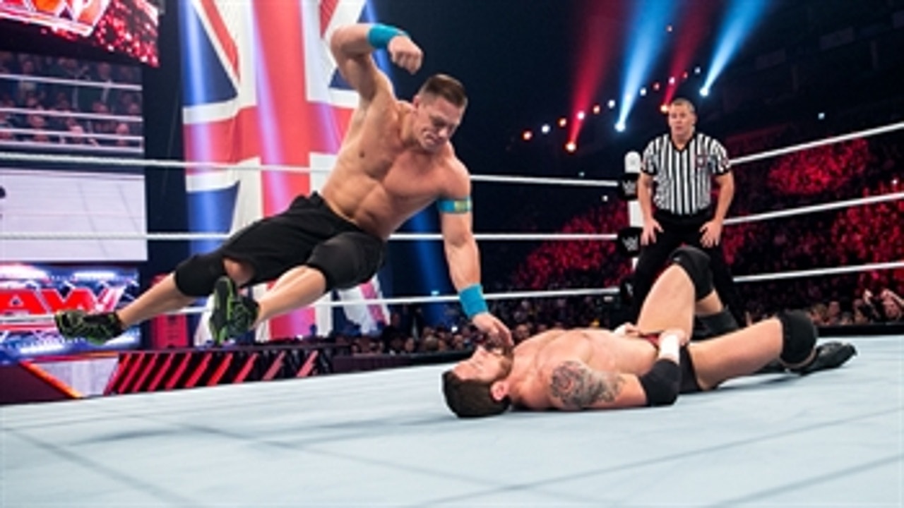 John Cena vs. Bad News Barrett: United States Title Match: Raw, April 13, 2015 (Full Match)