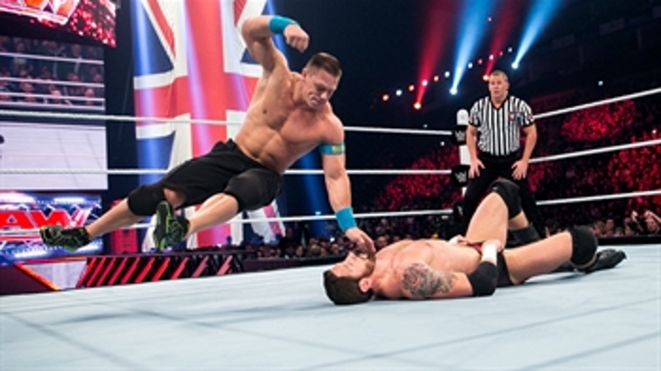 John Cena vs. Bad News Barrett: United States Title Match: Raw, April 13, 2015 (Full Match)