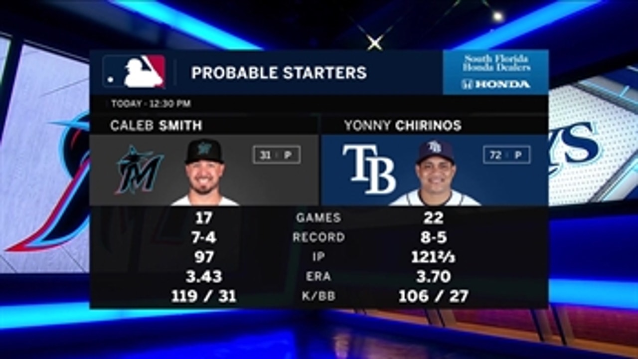 Caleb Smith, Yonny Chirinos face off in Citrus Series finale