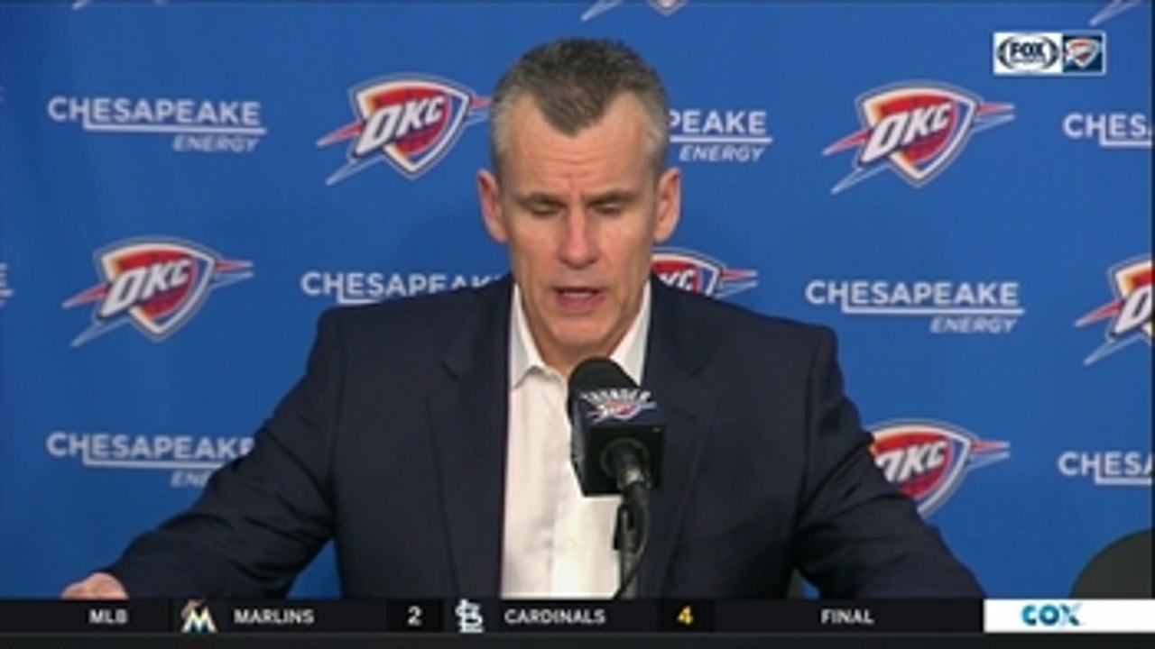 Billy Donovan talks Corey Brewer in OKC win over Clippers
