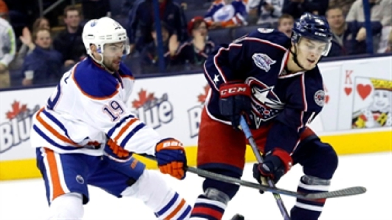 Blue Jackets squeeze by the Oilers, 5-4 SO