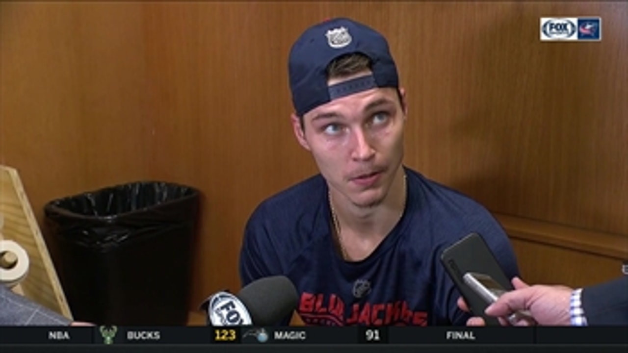 Elvis Merzļikins says saves don't matter when you don't win