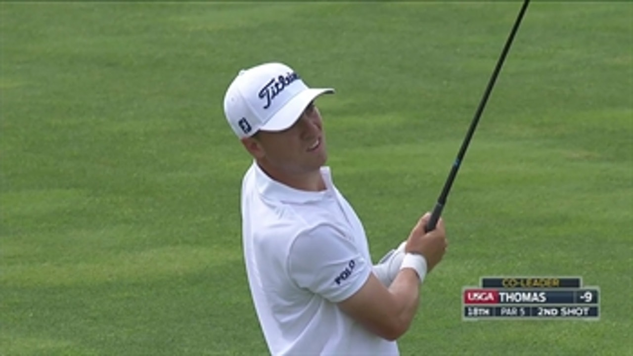 WATCH: Justin Thomas has a historic round at the U.S. Open