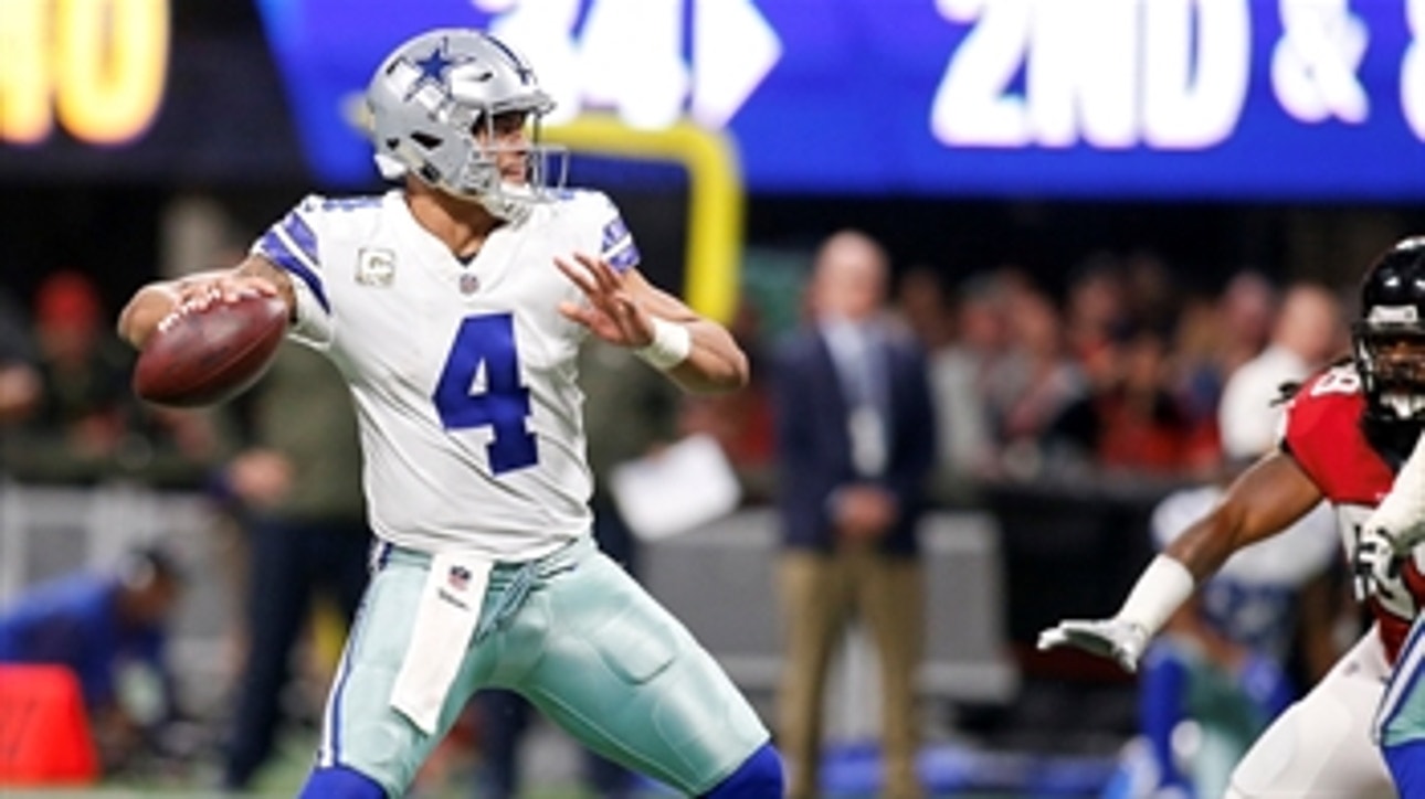 Shannon: 'If you put a lot of QBs with Tyron Smith at LT and Ezekiel Elliott at RB, I assure you they will look just as good as Dak'