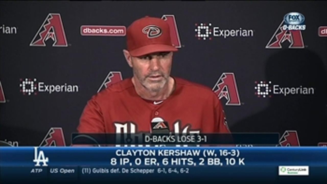 Dodgers' Kershaw stymies D-backs