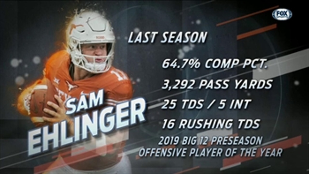 Sam Ehlinger put Texas on his Shoulders ' Big 12 Media Days