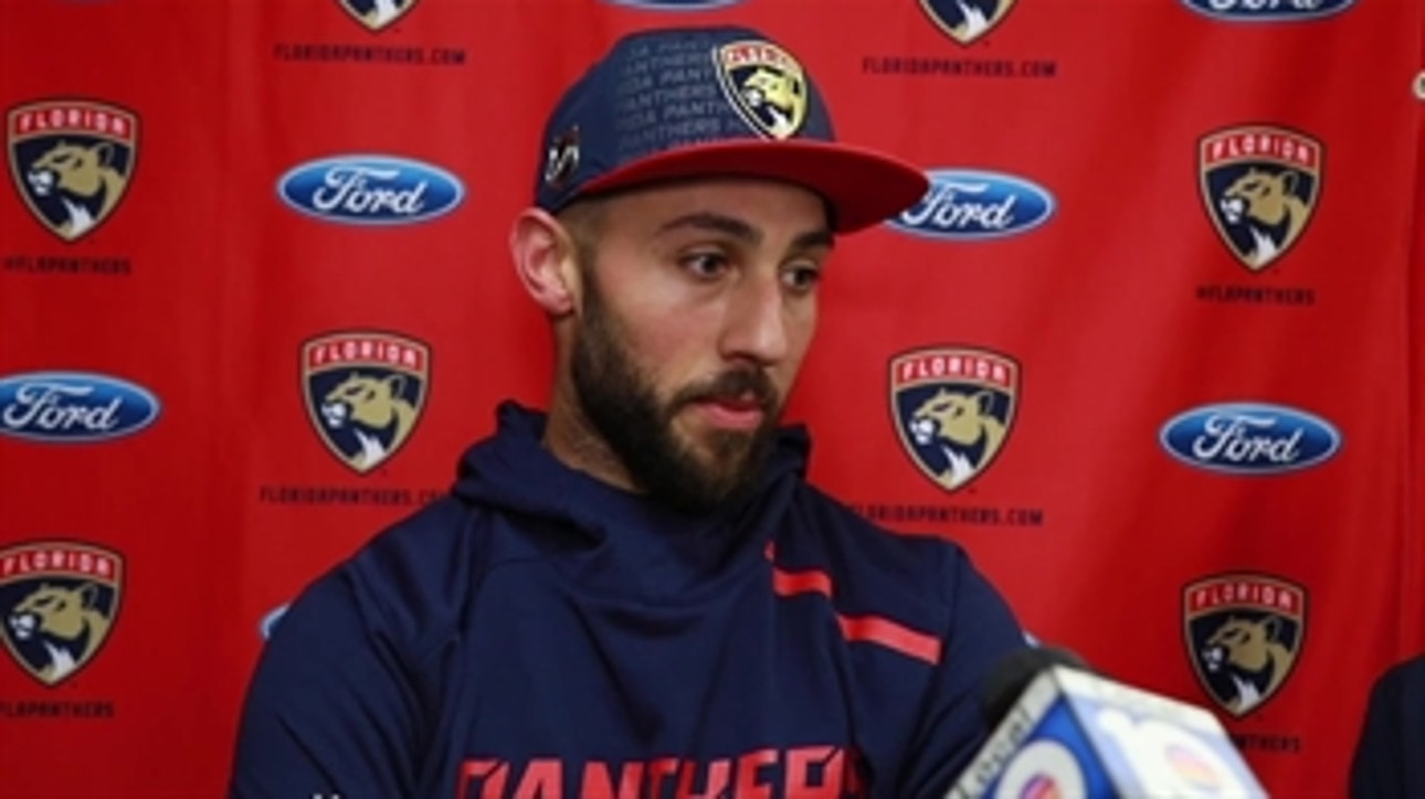 Vincent Trocheck on the benefits of Panthers' preseason doubleheader