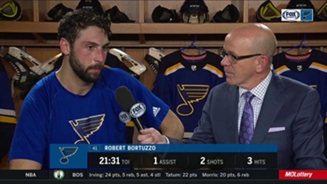Bortuzzo: 'There was some sheer confusion' on illegal stick penalty