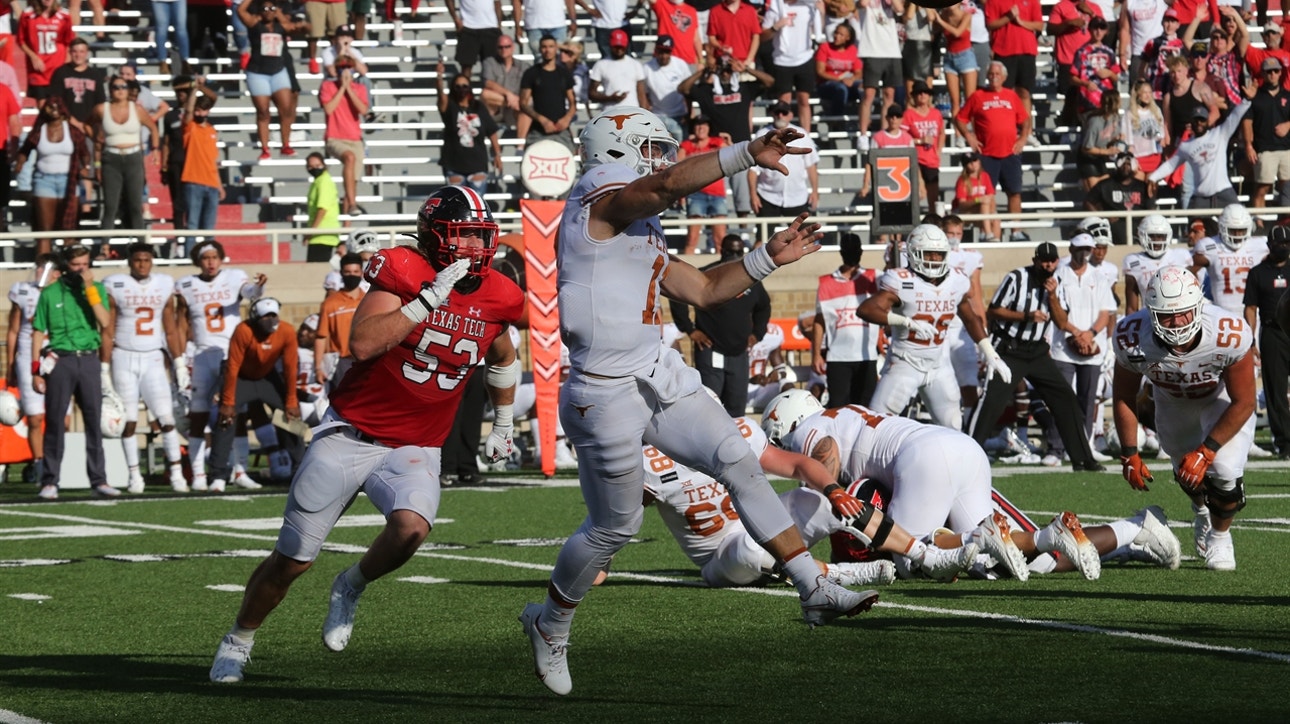 Sam Ehlinger leads No. 8 Texas with six TDs in miracle comeback win vs. Texas Tech