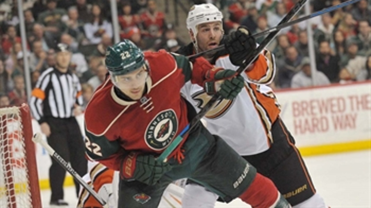 Wild loses close game to the Ducks