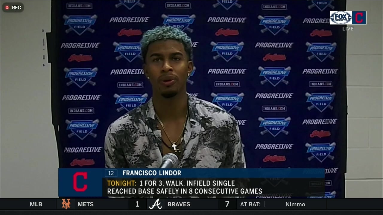 Francisco Lindor: If we don't make adjustments as big league hitters, we aren't going anywhere.