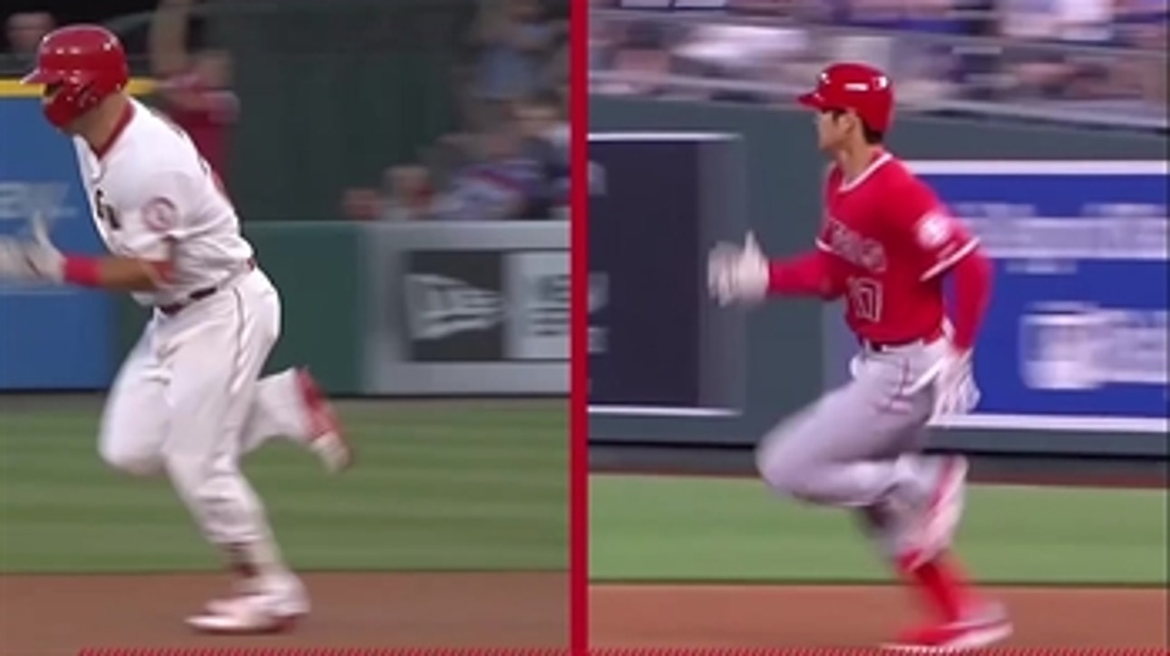 Shohei Ohtani and Mike Trout make up the true Amazing Race