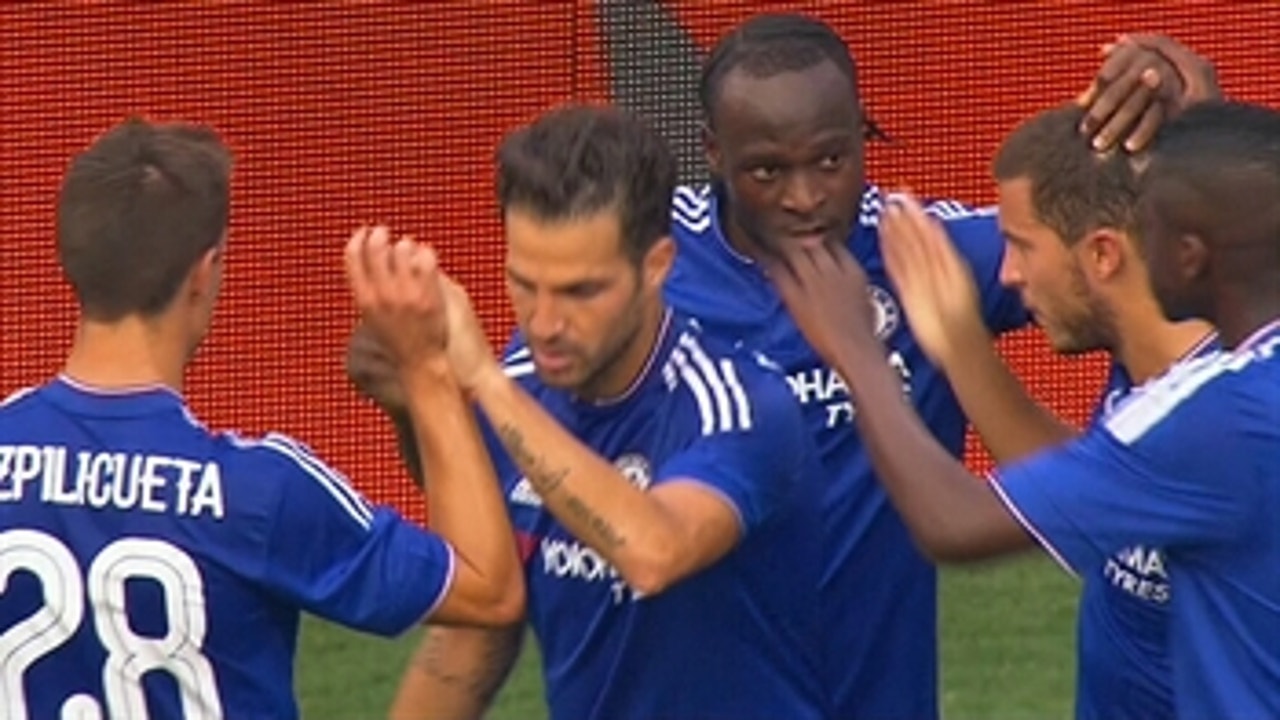 Moses equalizes for Chelsea to make it 1-1- 2015 International Champions Cup Highlights