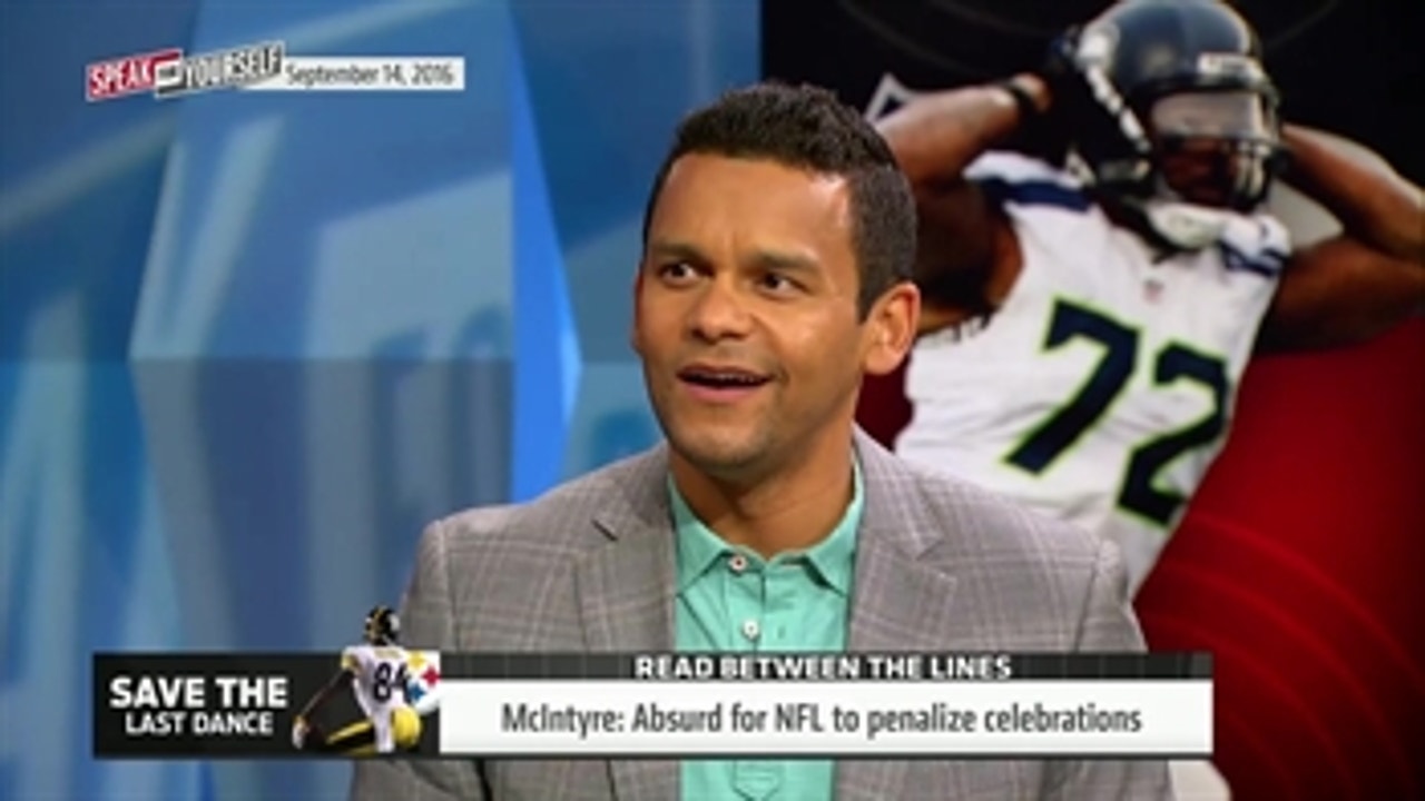 Antonio Brown's twerking sparked the debate over celebrations in the NFL - 'Speak For Yourself'