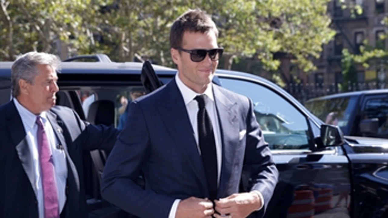 Tom Brady appears in court for Deflategate appeal