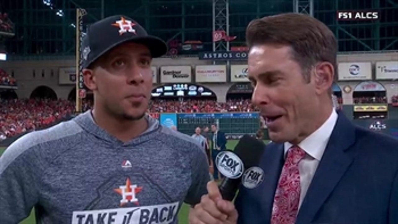 Michael Brantley on going to the World Series after incredible, crucial  defensive play
