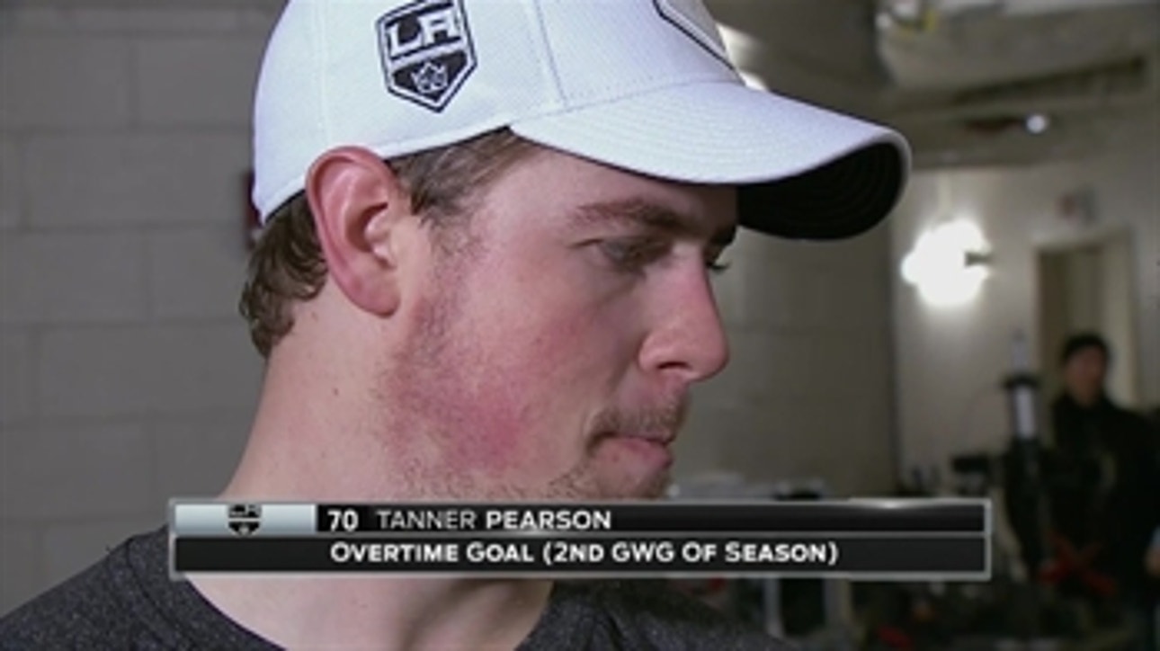 Tanner Pearson scores OT winner for LA Kings vs. Rangers