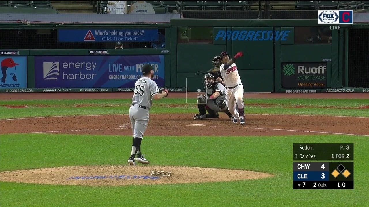 Jose Ramirez comes up clutch again with a game-winning 2-RBI double