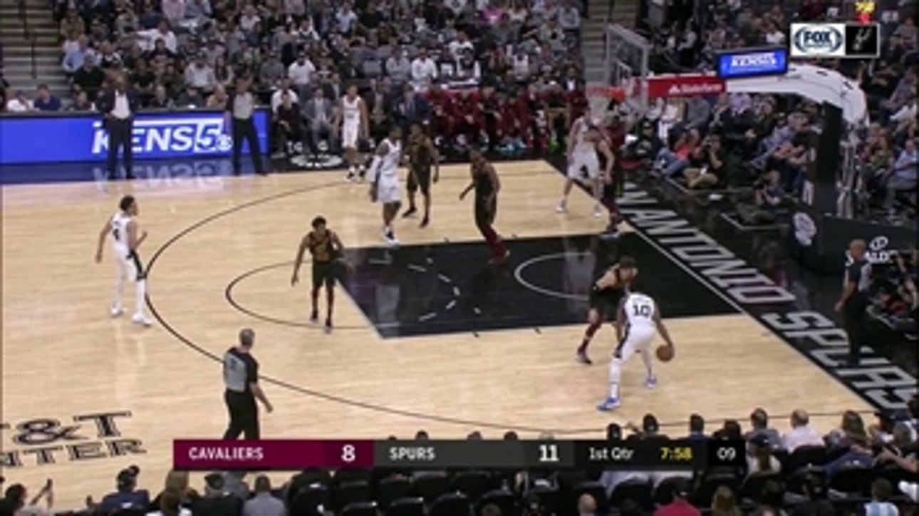 HIGHLIGHTS: Bryn Forbes knocks down the three