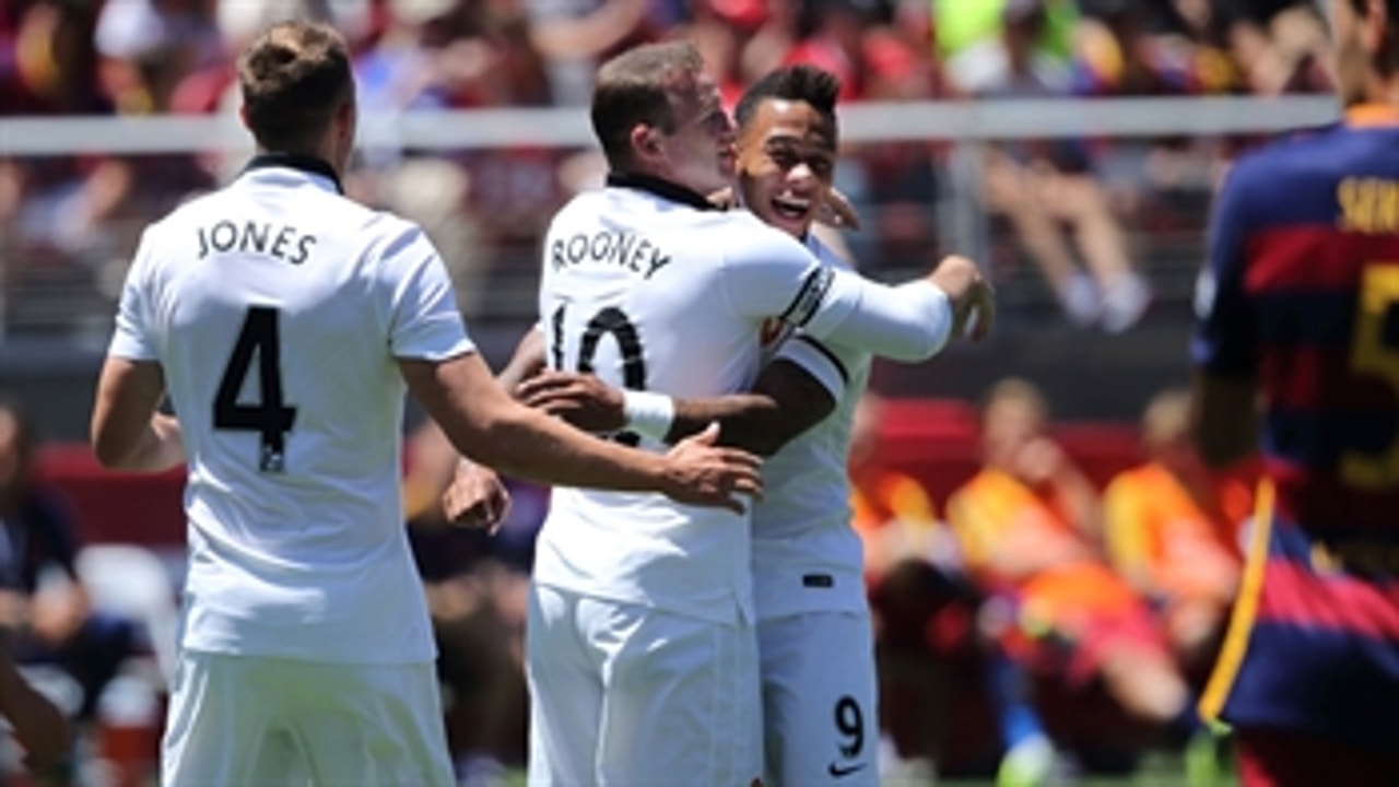 Rooney pleased with Manchester United's 3-1 victory over Barcelona - 2015 International Champions Cup