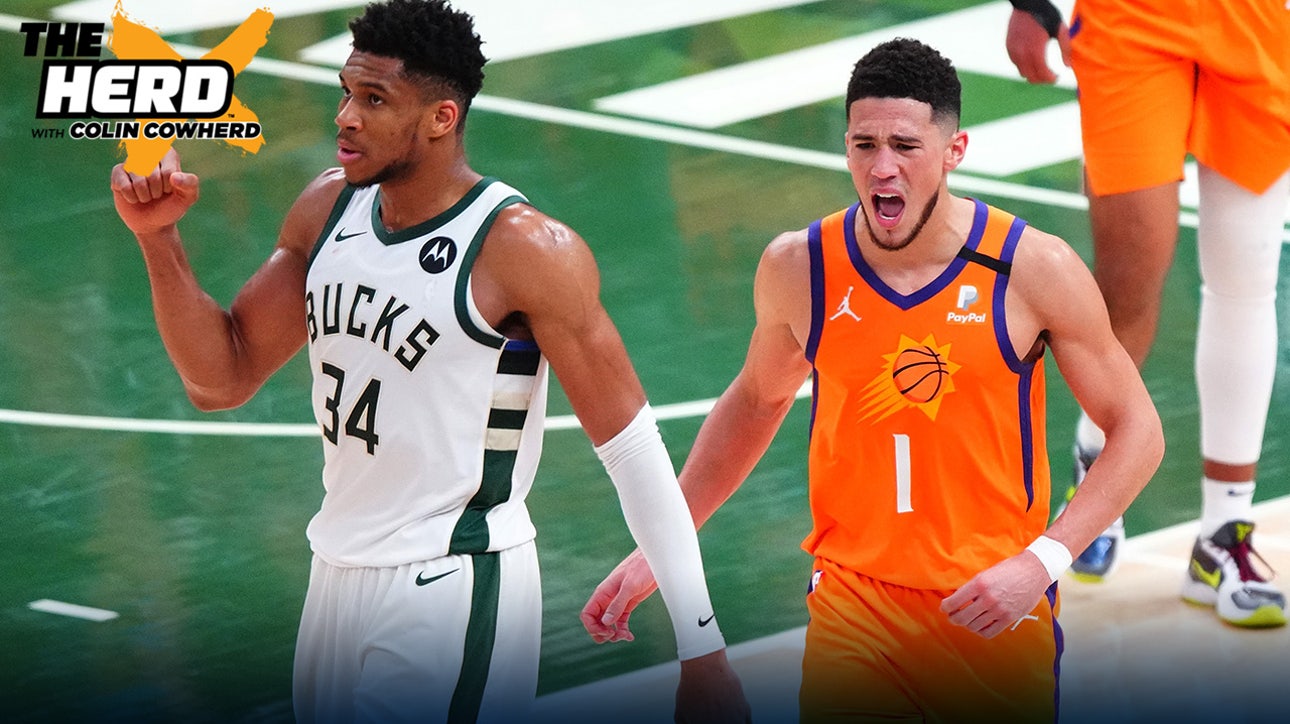 Colin Cowherd on Bucks evening up the series 2-2 with Suns: 'We've got a chess match here' I THE HERD
