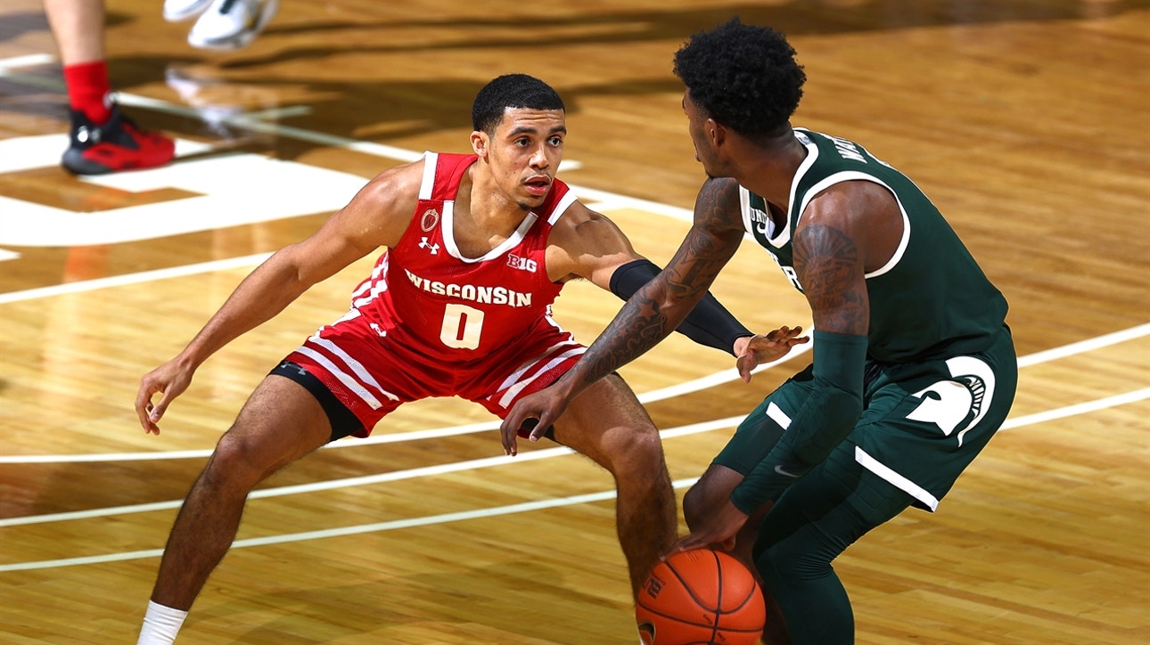 No. 9 Wisconsin picks up first road win vs. No. 12 Michigan State since 2004, 85-76