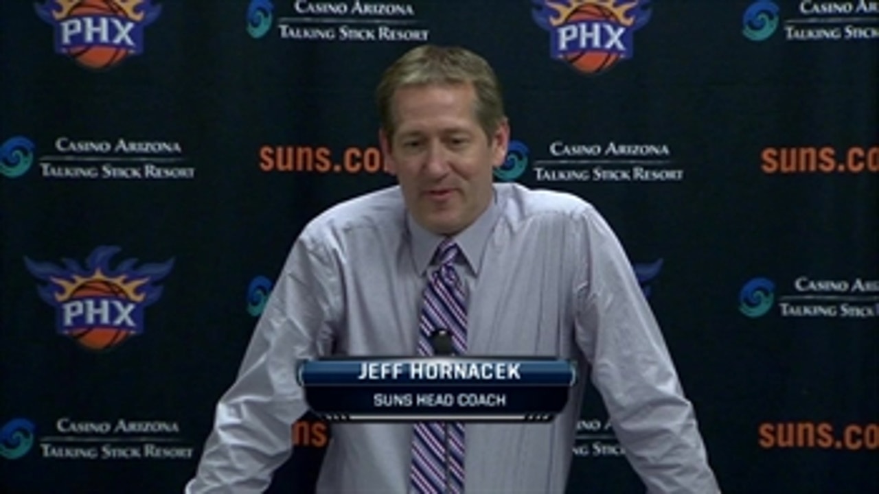 Hornacek pleased with Suns' win