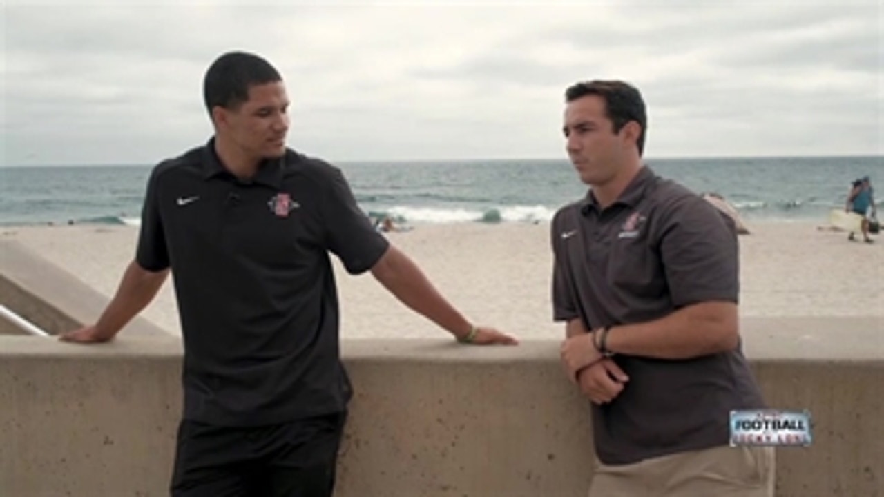 WR Mikah Holder and QB Christian Chapman talk about what it means to be an Aztec