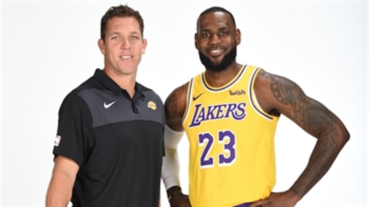Skip Bayless on LeBron's relationship with head coach Luke Walton: 'LeBron will be the head coach'