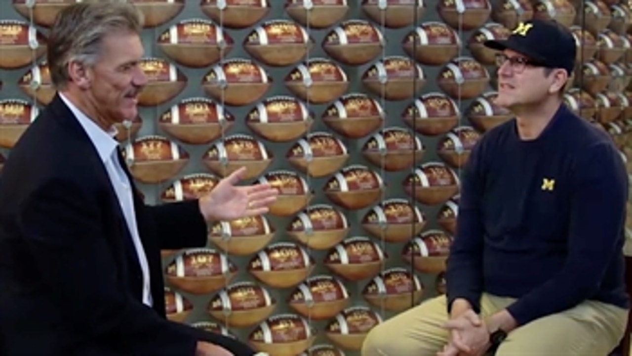 Jim Harbaugh: Players motivated by Michigan’s ‘revenge tour’