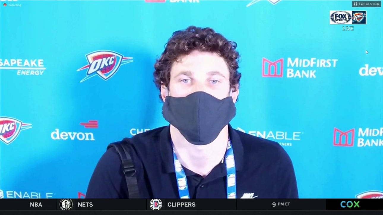 Mike Muscala had 14 points in the OKC Win vs. Washington